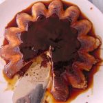Flan de chocolate con agar agar